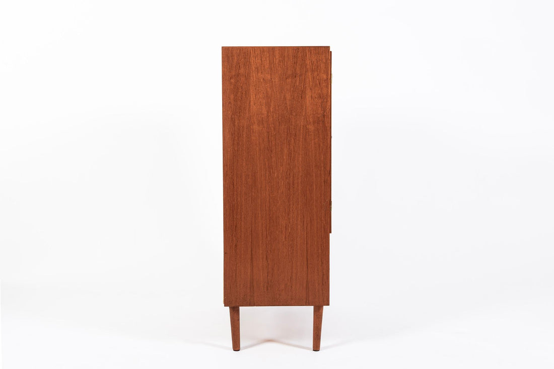 Mid Century Danish Teak Wood Storage or Bar Cabinet