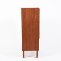 Mid Century Danish Teak Wood Storage or Bar Cabinet