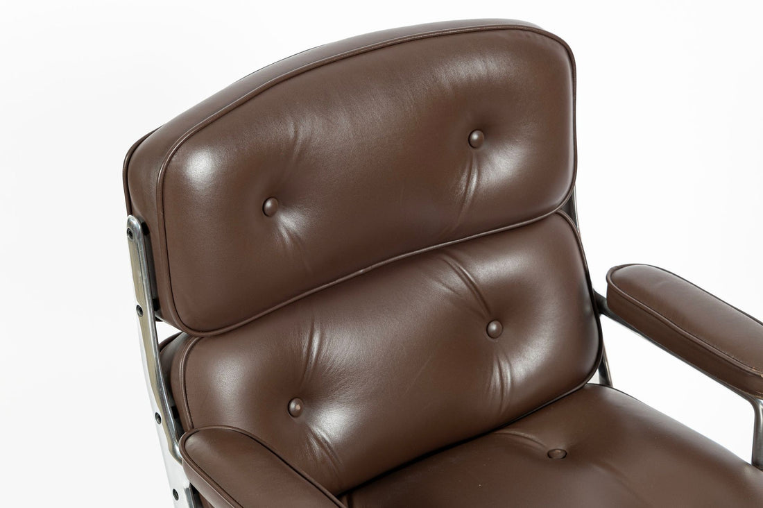 Eames Herman Miller Time Life Brown Leather Office Chair 2017
