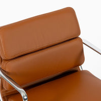 Eames for Herman Miller Brown Leather Office Chair 2000s