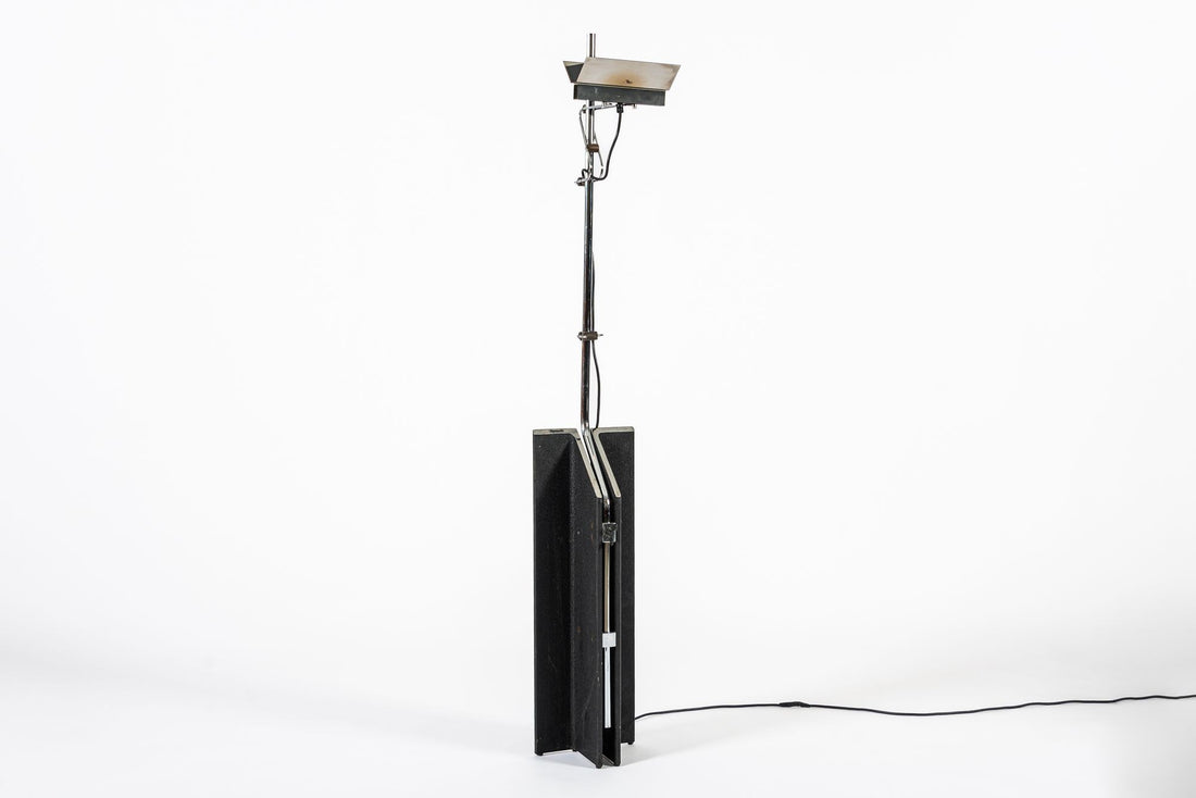 Rare Mid Century Italian Model MP Floor Lamp by Ennio Chiggio