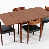 Mid Century Danish Teak Extendable Dining Table by Poul Volther for Frem Rojle
