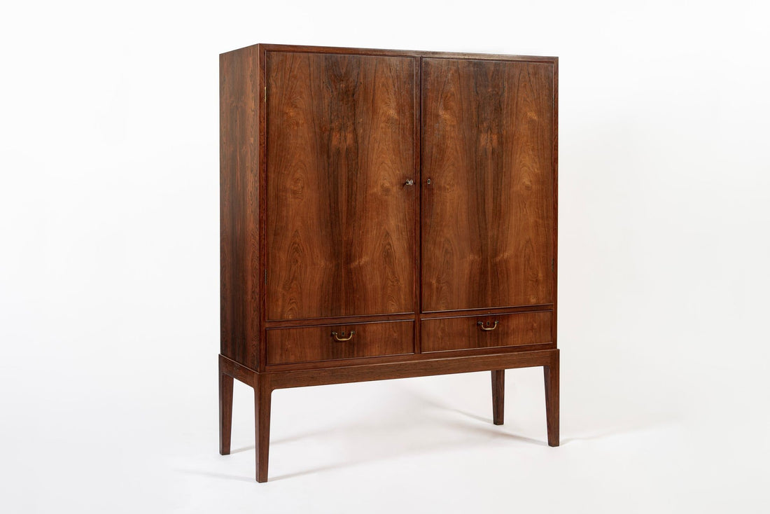 Large Mid Century Danish Modern Rosewood Cabinet 1960s