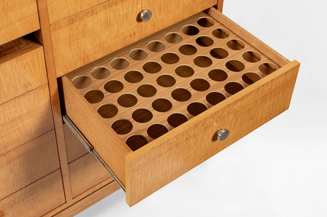 Philip Johnson Mid-Century Modern Custom Dry Bar or Cocktail Cabinet, 1953