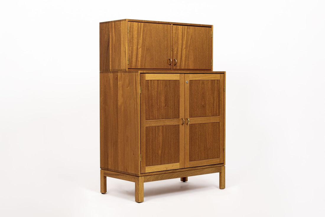 Mid Century Danish Teak Wood Storage Cabinet by Soborg Mobler - 2 Available