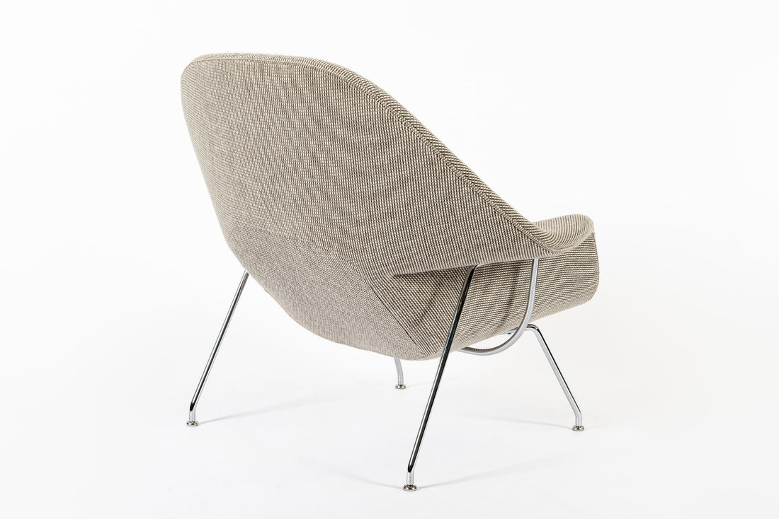 Early Restored Mid Century Tan Womb Lounge Chair by Saarinen for Knoll, Multiples/Custom Available