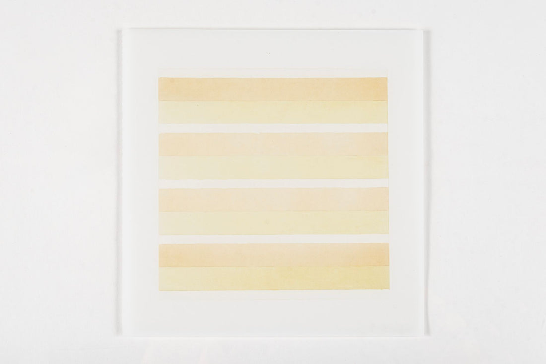 Agnes Martin Limited Edition Lithograph Print Set of 10, Minimalist Abstract Wall Art, 1990s