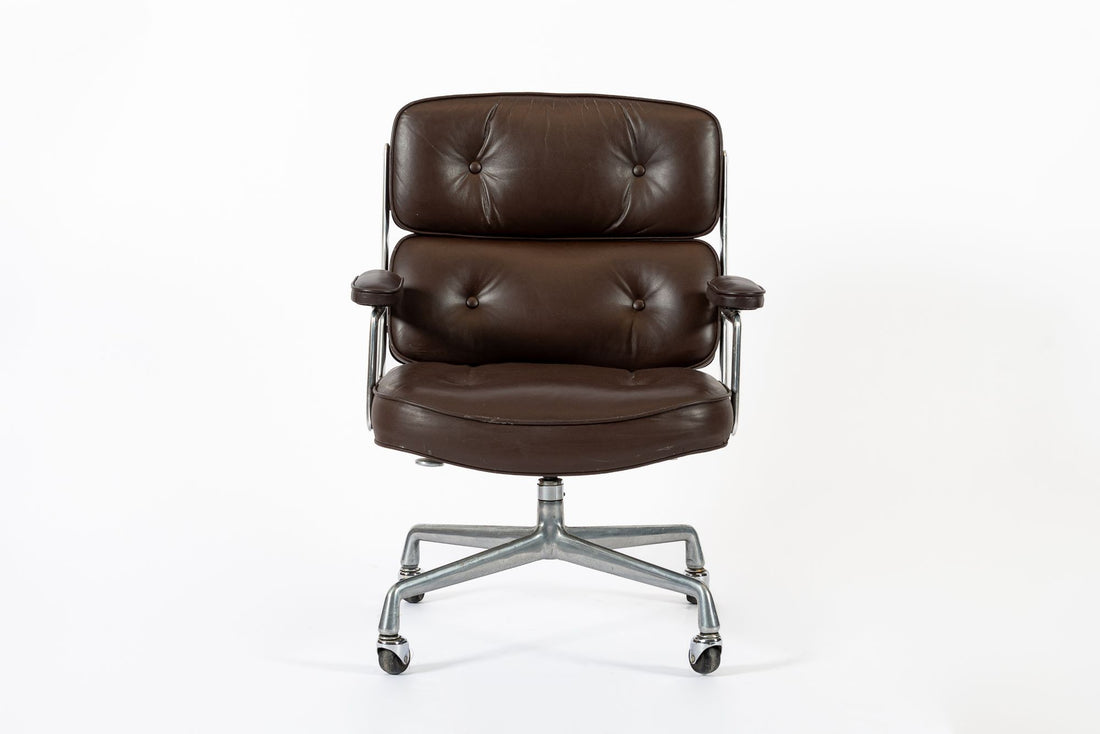 Vintage Eames for Herman Miller Time Life Brown Office Chair 1979
