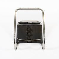 Mid Century Bauhaus MR 10 Black Side Chairs by Mies van der Rohe for Knoll