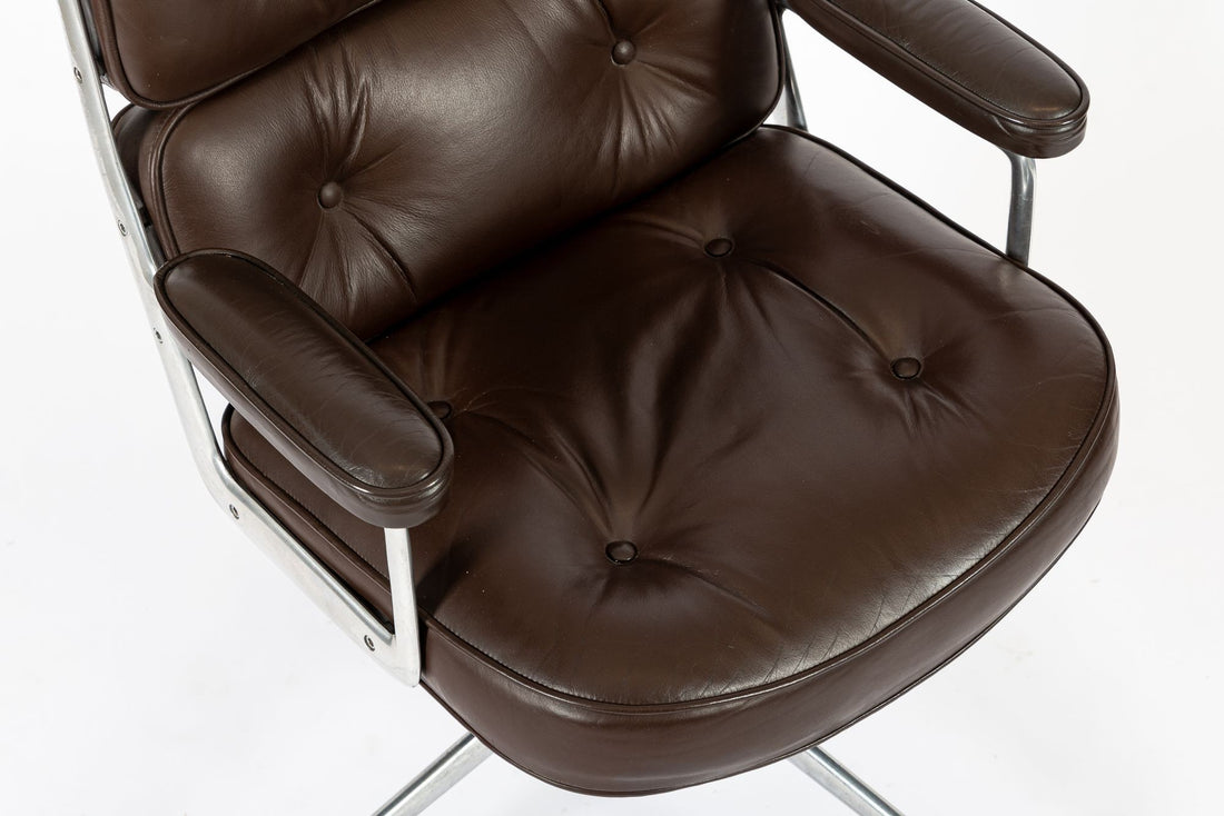 Vintage Eames for Herman Miller Time Life Brown Office Chair 1983