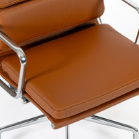 Eames for Herman Miller Brown Leather Office Chair 2000s