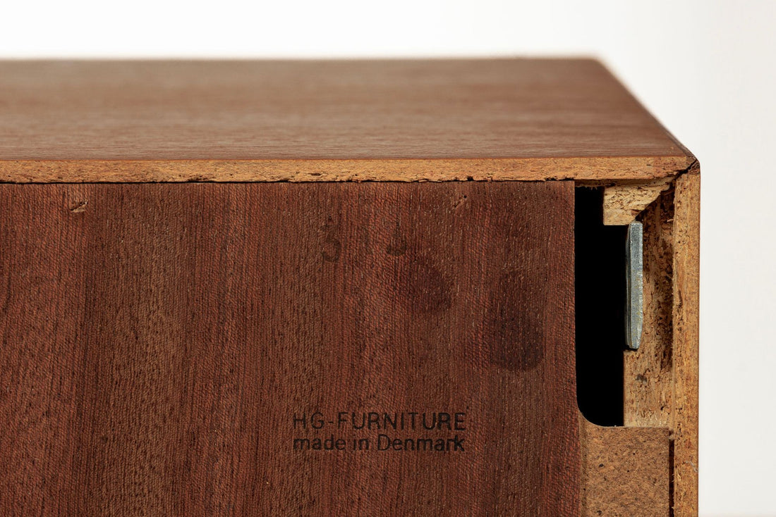 Mid Century Danish HG Teak Wood Modular Wall Unit Shelving & Bookcase