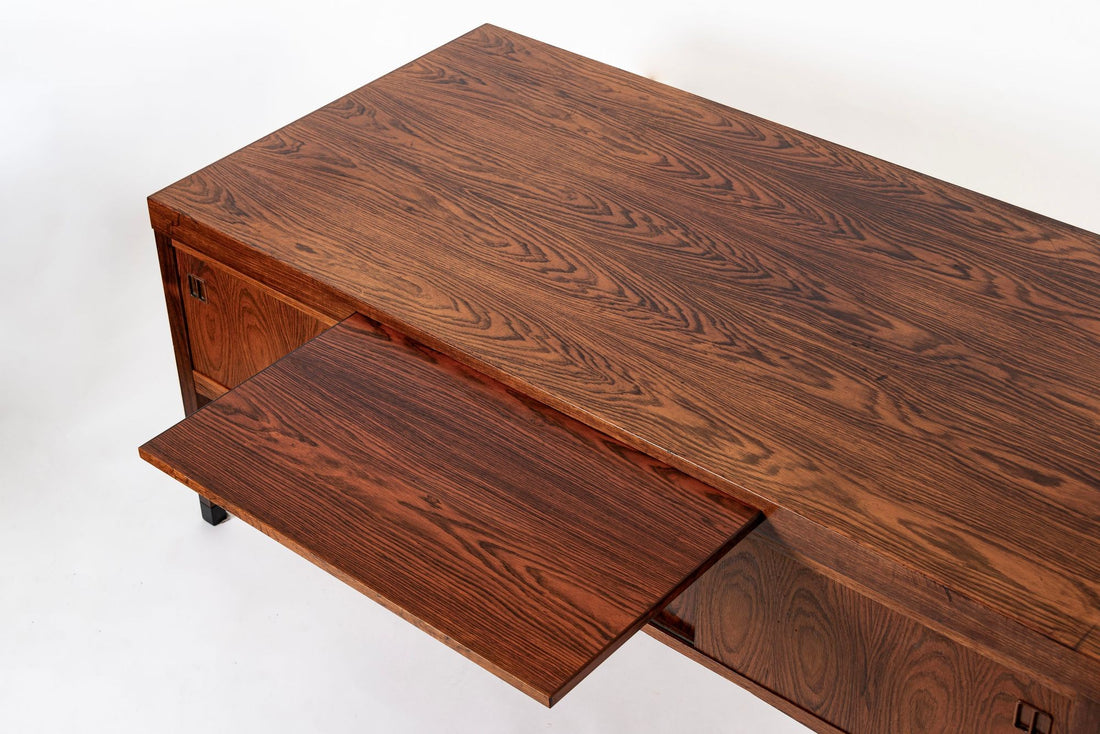 Exceptional Mid Century Danish Large Rosewood Executive Desk