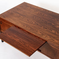 Exceptional Mid Century Danish Large Rosewood Executive Desk