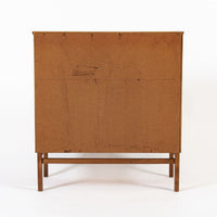 Mid Century Swedish Teak Rolltop Secretary Desk by Egon Ostergaard
