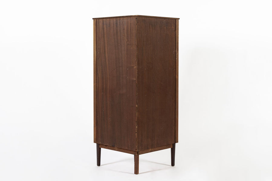 Mid Century Danish Modern Rosewood Corner Cabinet 1960s