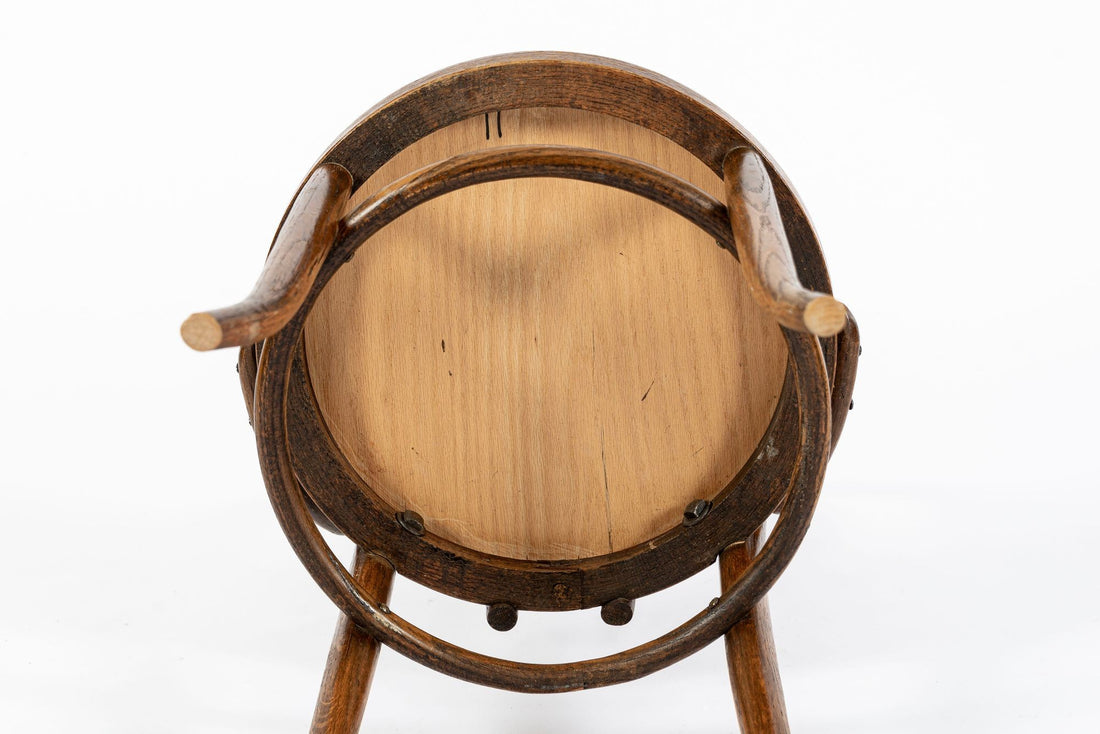 Vintage Thonet Bentwood Bistro Cafe Dining Chairs Set of 6