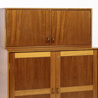 Mid Century Danish Teak Wood Storage Cabinet by Soborg Mobler - 2 Available