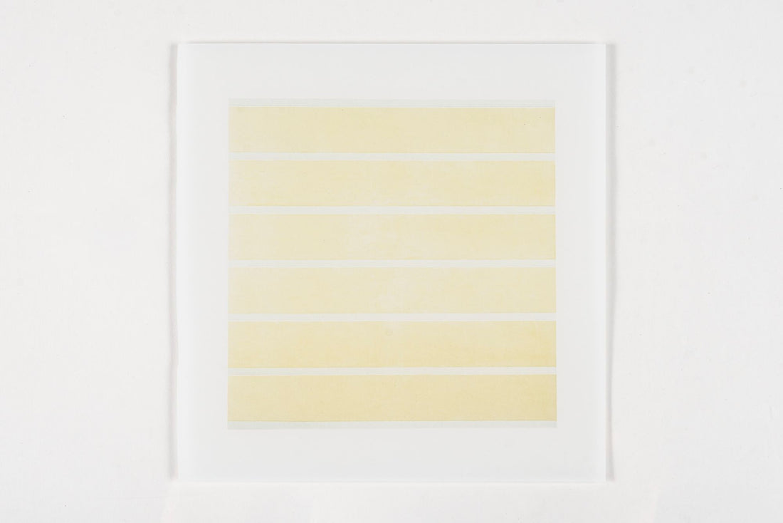 Agnes Martin Limited Edition Lithograph Print Set of 10, Minimalist Abstract Wall Art, 1990s