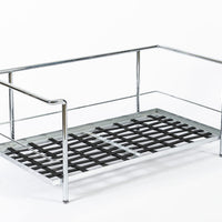 Authentic Cassina LC2 Black Leather Two-Seat Sofa by Le Corbusier 1994