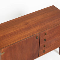 Mid-Century Danish Teak Secretary Desk Bookcase by Peter Løvig Nielsen, 1960s
