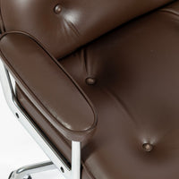 Eames Herman Miller Time Life Brown Leather Office Chair 2017
