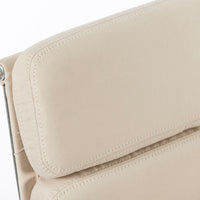 Eames for Herman Miller Tan Cream Office Chair in Schumacher VEGAN Suede