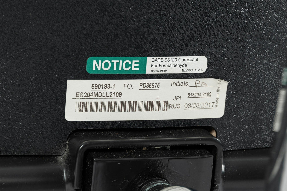 Eames Herman Miller Time Life Black Leather Office Chair 2017
