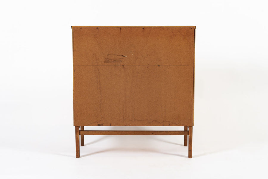 Mid Century Swedish Teak Rolltop Secretary Desk by Egon Ostergaard