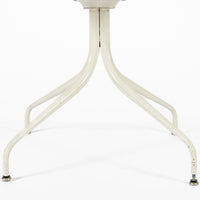 Mid Century White Swag Chair by George Nelson for Herman Miller