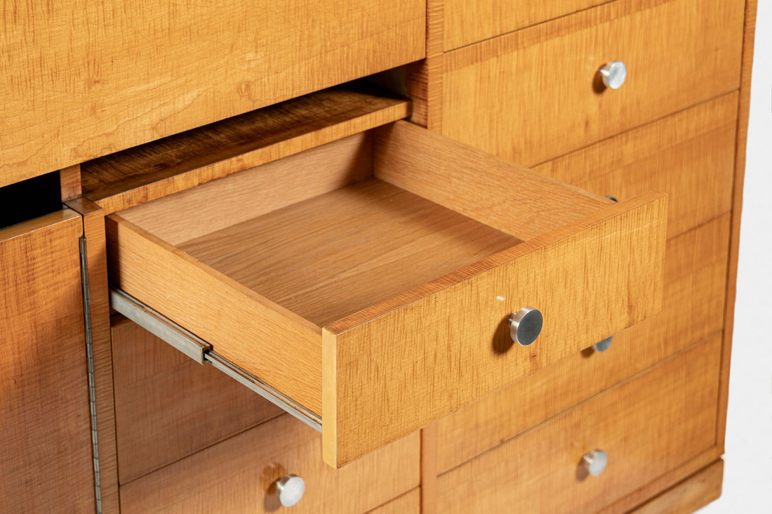 Philip Johnson Mid-Century Modern Custom Dry Bar or Cocktail Cabinet, 1953