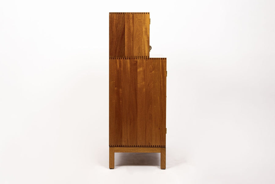 Mid Century Danish Teak Wood Storage Cabinet by Soborg Mobler - 2 Available