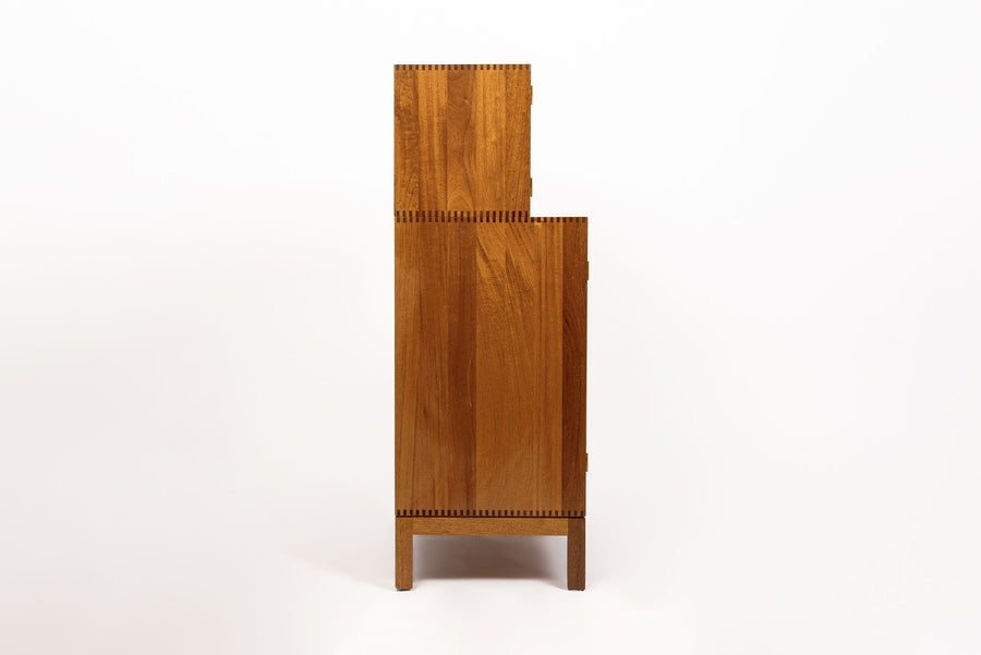 Mid Century Danish Teak Wood Storage Cabinet by Soborg Mobler - 2 Available