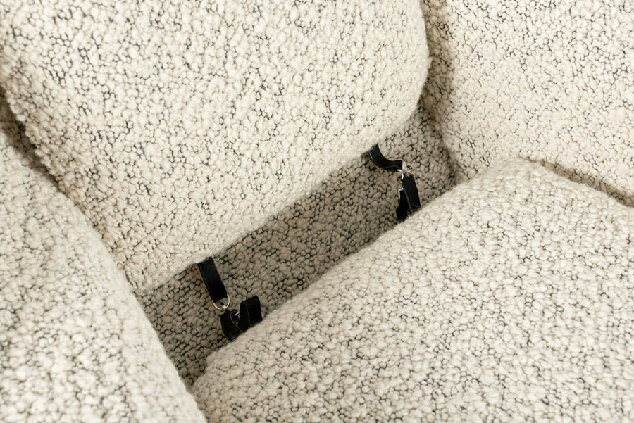 Early Restored Mid Century Ivory Wool Womb Chair by Saarinen for Knoll, Multiples/Custom Avail