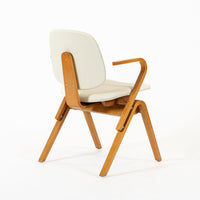 Mid Century Plywood Arm Chairs by Joe Atkinson for Thonet