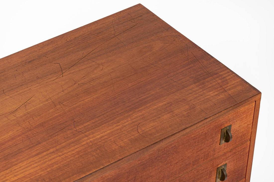 Mid-Century Danish Teak Secretary Desk Bookcase by Peter Løvig Nielsen, 1960s