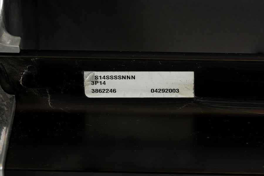 Mid Century Eames for Herman Miller Black Tandem Sling Seating 1990s