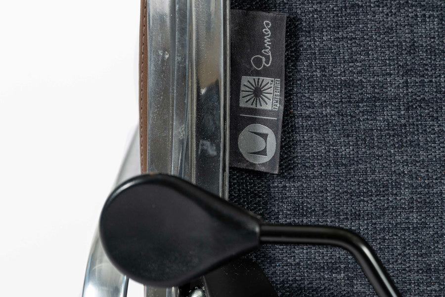 Eames for Herman Miller Tall Brown Leather Desk Chair Soft Pad