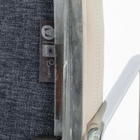 Eames for Herman Miller Tan Cream Office Chair in Schumacher VEGAN Suede