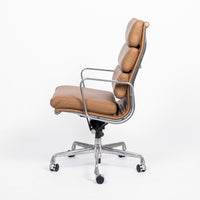 Eames for Herman Miller Aluminum Group Soft Pad Brown Office Chair