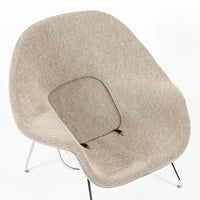 Early Restored Mid Century Tan Womb Lounge Chair by Saarinen for Knoll, Multiples/Custom Available