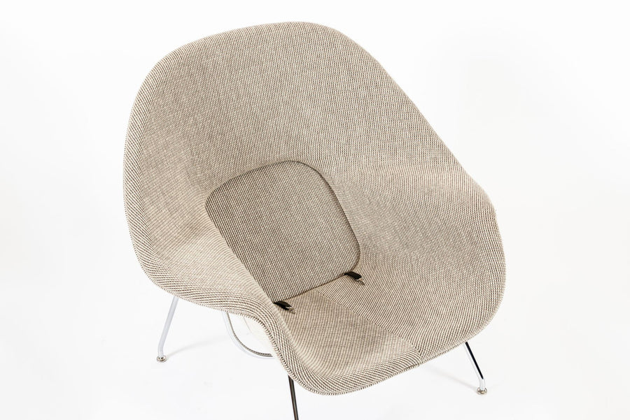 Early Restored Mid Century Tan Womb Lounge Chair by Saarinen for Knoll, Multiples/Custom Available
