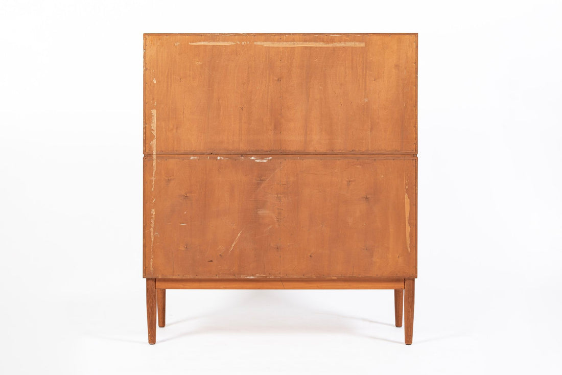 Mid-Century Scandinavian Teak Wood Storage Cabinet in the Style of Afdal