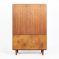 Mid-Century Danish Teak Secretary Desk Bookcase by Peter Løvig Nielsen, 1960s