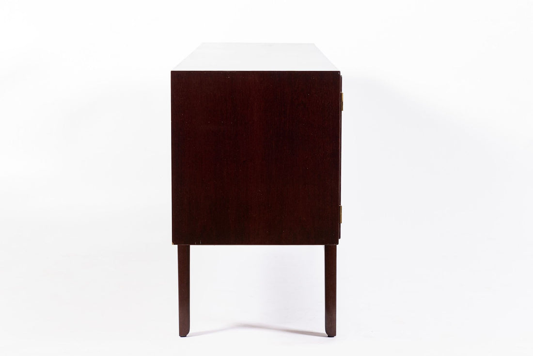 Mid Century Danish Wood Sideboard Cabinet or Credenza by Ole Wanscher