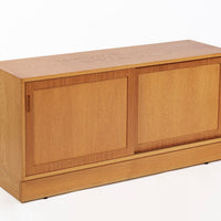 Mid Century Danish Oak Wood Shelving & Display Cabinets by Poul Hundevad