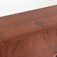 Mid Century Danish Teak Tall Sideboard or Bar Cabinet by Harry Ostergaard