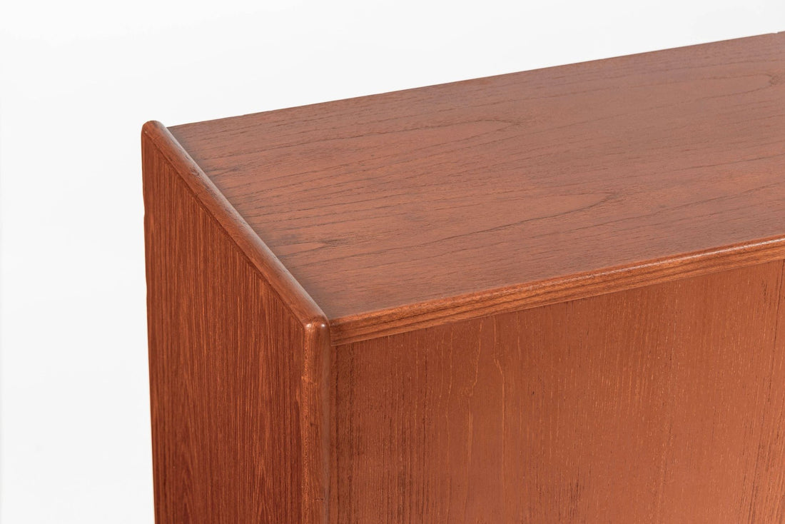 Mid-Century Danish Teak Tall Sideboard or Bar Cabinet by Johannes Andersen