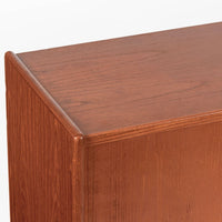 Mid-Century Danish Teak Tall Sideboard or Bar Cabinet by Johannes Andersen