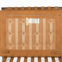 Mid Century Brown Leather Barcelona Chair by Mies van der Rohe for Knoll, 1983